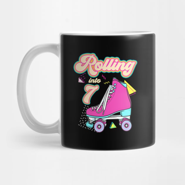 Rolling Into 7 Roller Skate 7Th by klei-nhanss